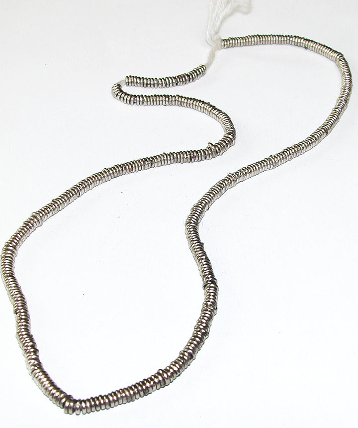 Silver Coil African Trade Beads