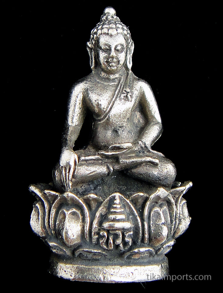 Brass Buddha Statuette- Front