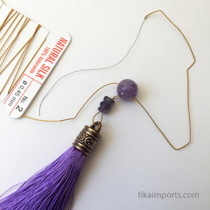 Metal-Capped Tassels (10pc)