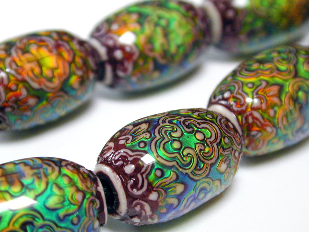 Mirage Beads (Polymer)-Persian Beauty