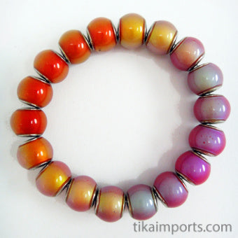 Hot Pink Mirage Bracelet- Carnation