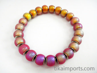 Hot Pink Mirage Bracelet- Carnation