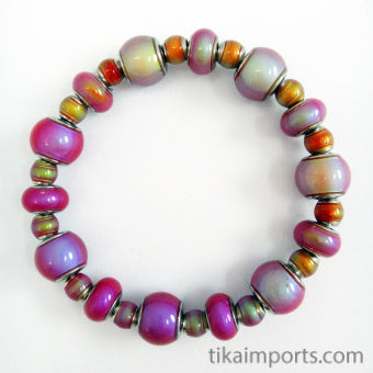 Hot Pink Mirage Bracelet- Flamingo