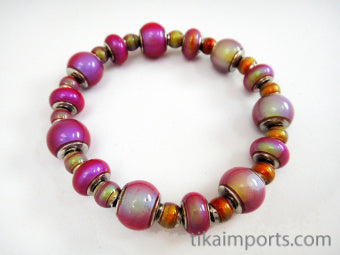 Hot Pink Mirage Bracelet- Flamingo