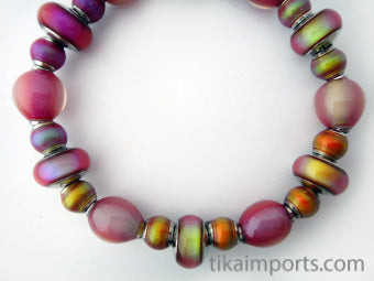 Hot Pink Mirage Bracelet- Fuchsia