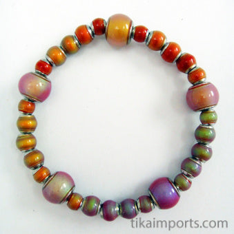 Hot Pink Mirage Bracelet- Magenta
