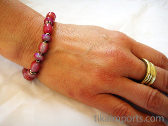 Hot Pink Mirage Bracelet- Orchid