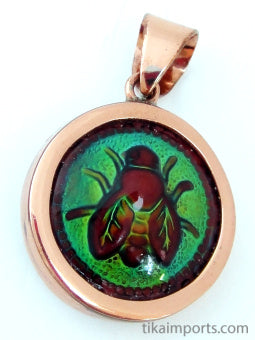 Mirage Bead Pendant- Bee Lightful