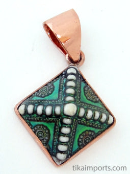 Mirage Bead Pendant- Northern Light