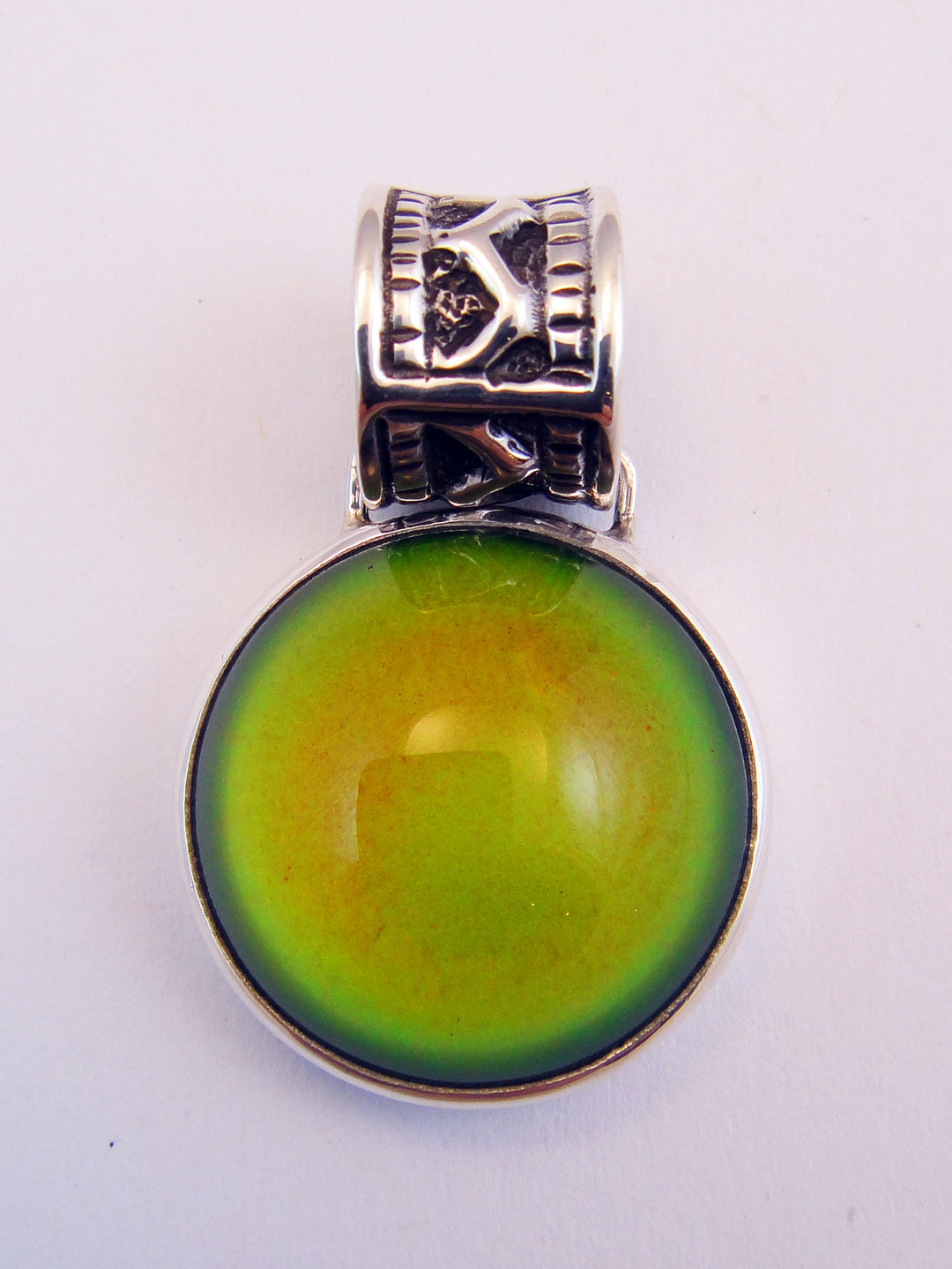 Sterling Silver Mirage Jewel Pendants with Zig Zag