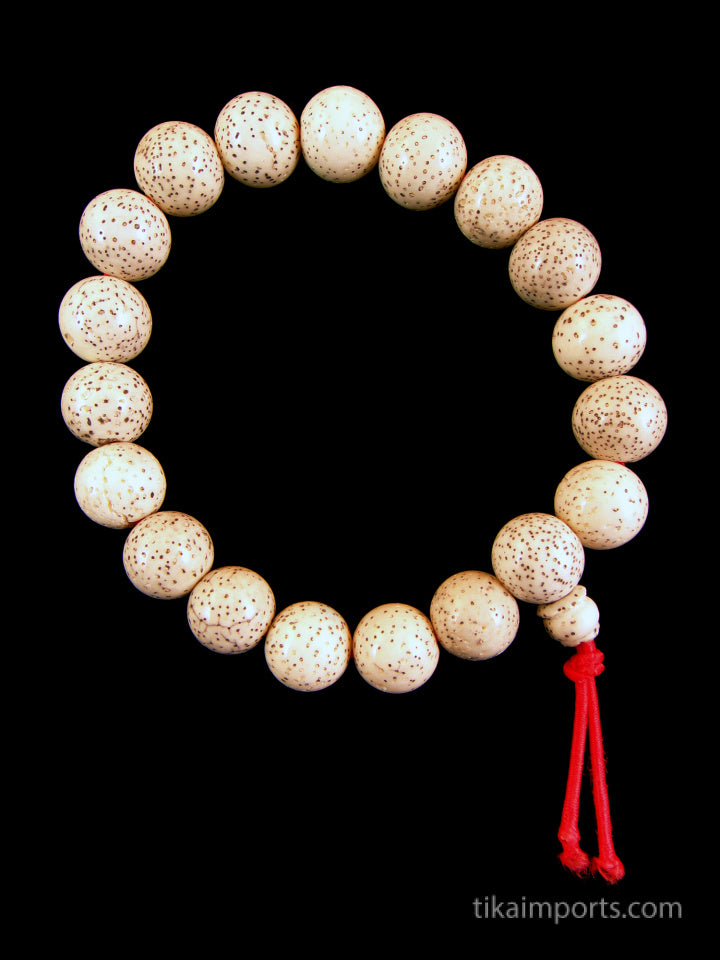 Lotus Seed Bracelet- white