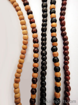 Wood Necklaces- 3mm