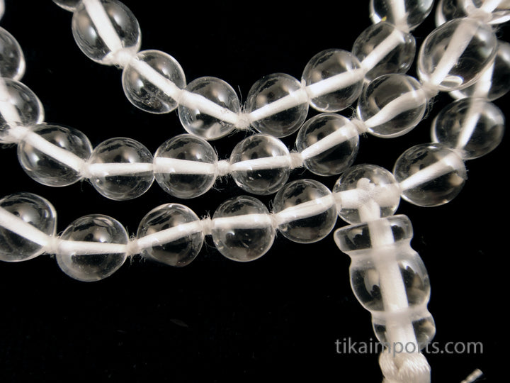 Knotted Crystal Mala