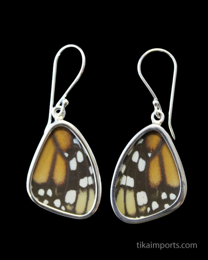 Small Monarch Wing Earrings