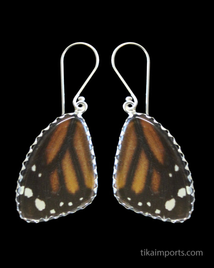 Medium Monarch Wing Earrings