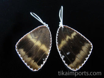 Large 88 Wing Earrings