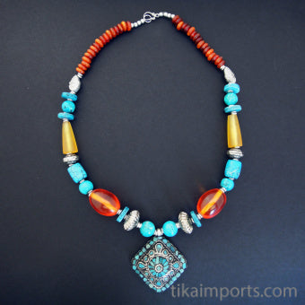 Tibetan Style Necklace