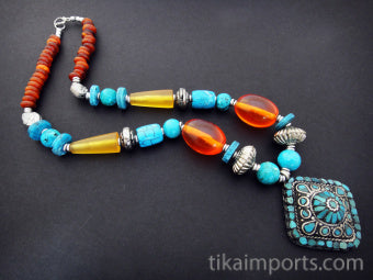 Tibetan Style Necklace