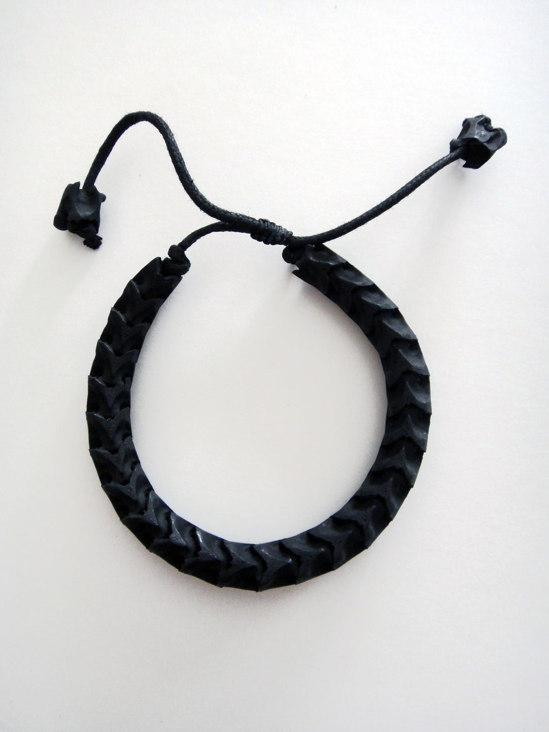 Black Snake Vertebrae Bracelet- Full View
