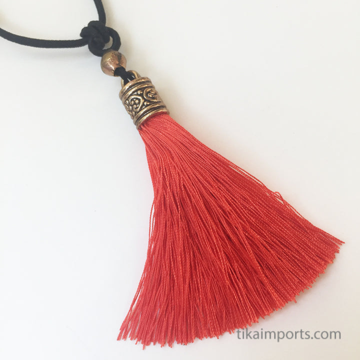 Metal-Capped Tassels (10pc)
