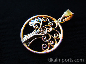 Simple Tree of Life Pendant - Simple