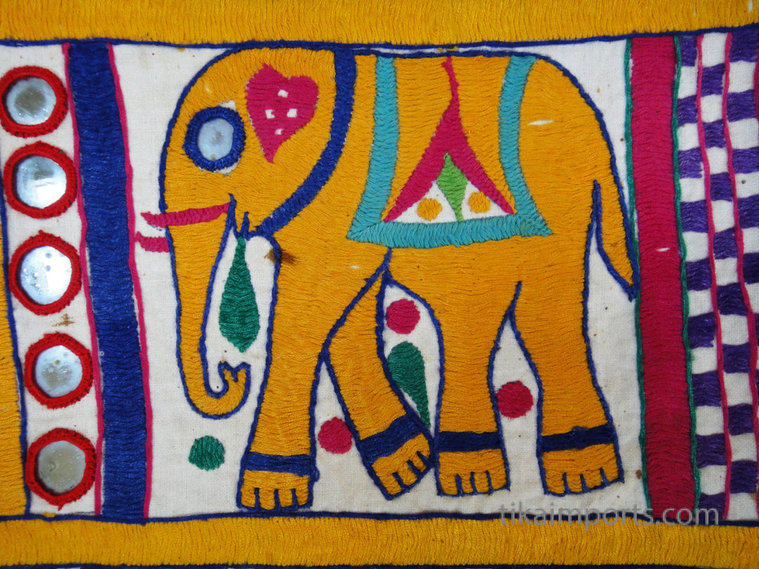 Vintage Toran with Elephants