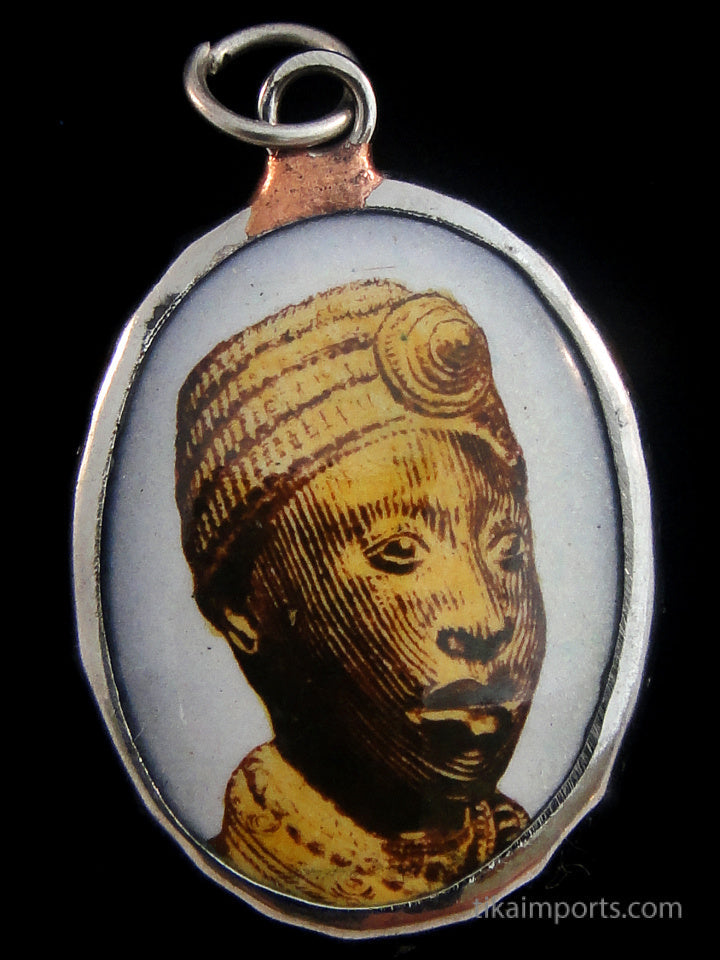 Enamel Pendant- Ife heritage