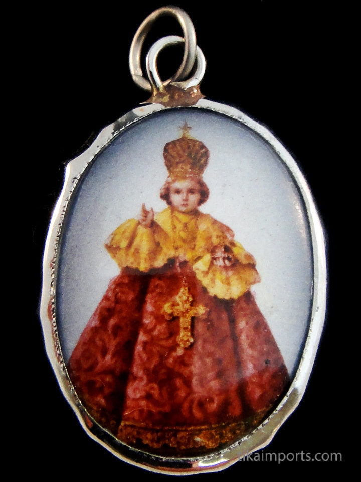 Enamel Pendant- Nino de Padua
