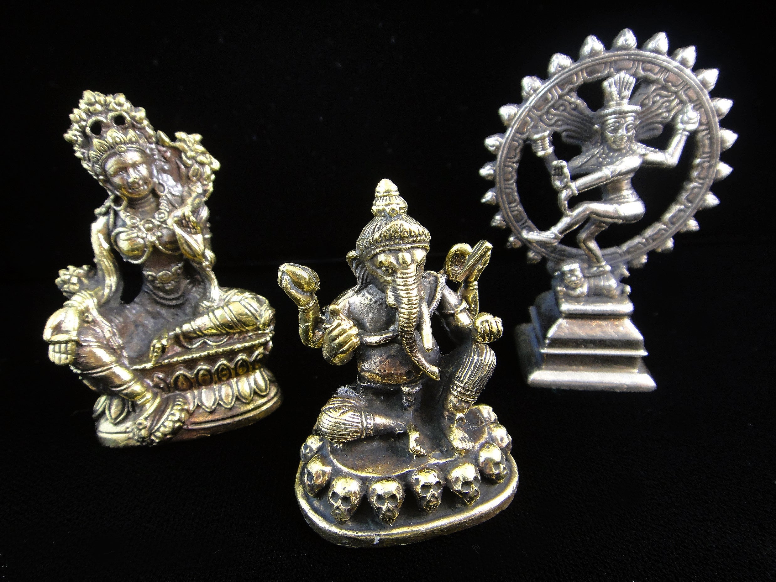 新しいエルメス Deity Brass Pendants Tika – Statuettes & アンティーク雑貨