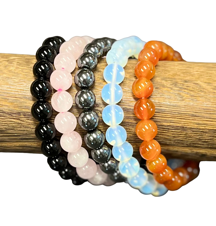 8mm Gemstone Stretch Bracelets
