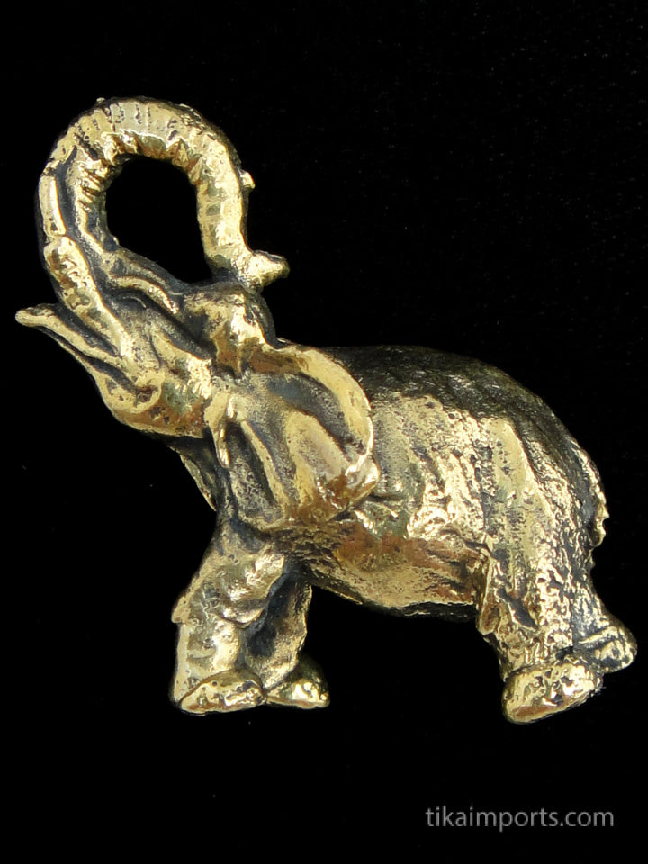 Brass Deity Statuette- Small -Elephant