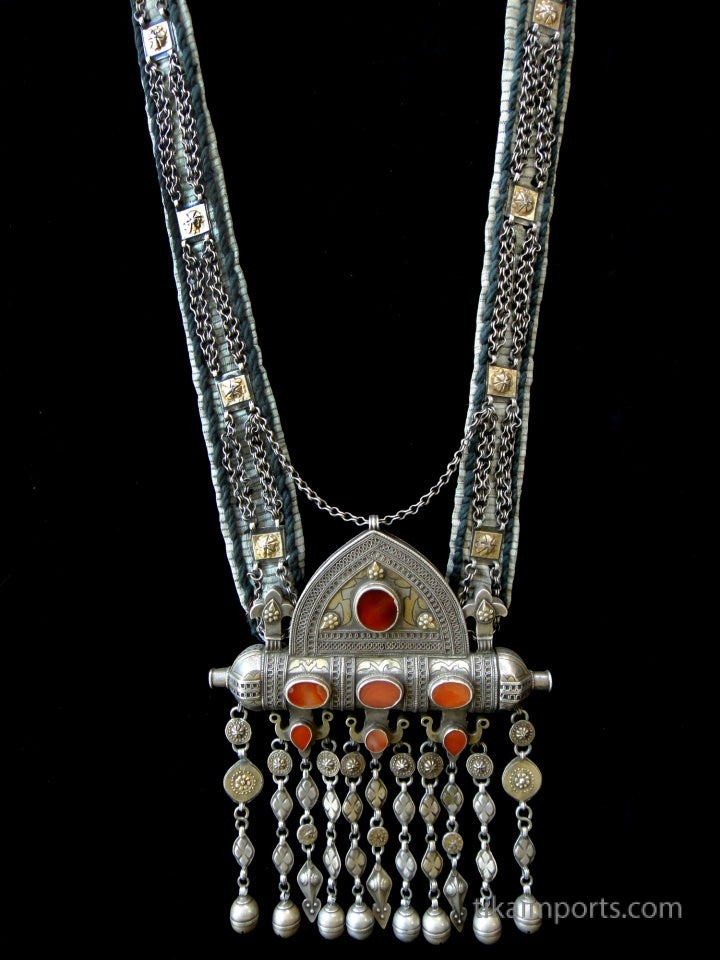 Antique Turkoman Prayerbox Necklace