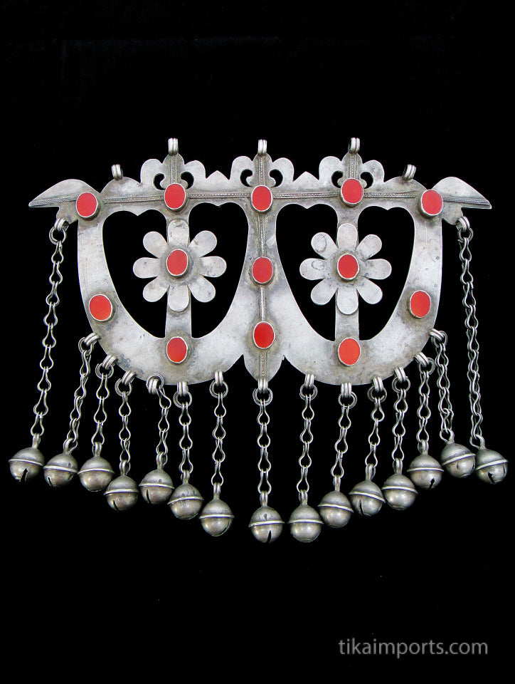 Antique Afghani Silver Ornament