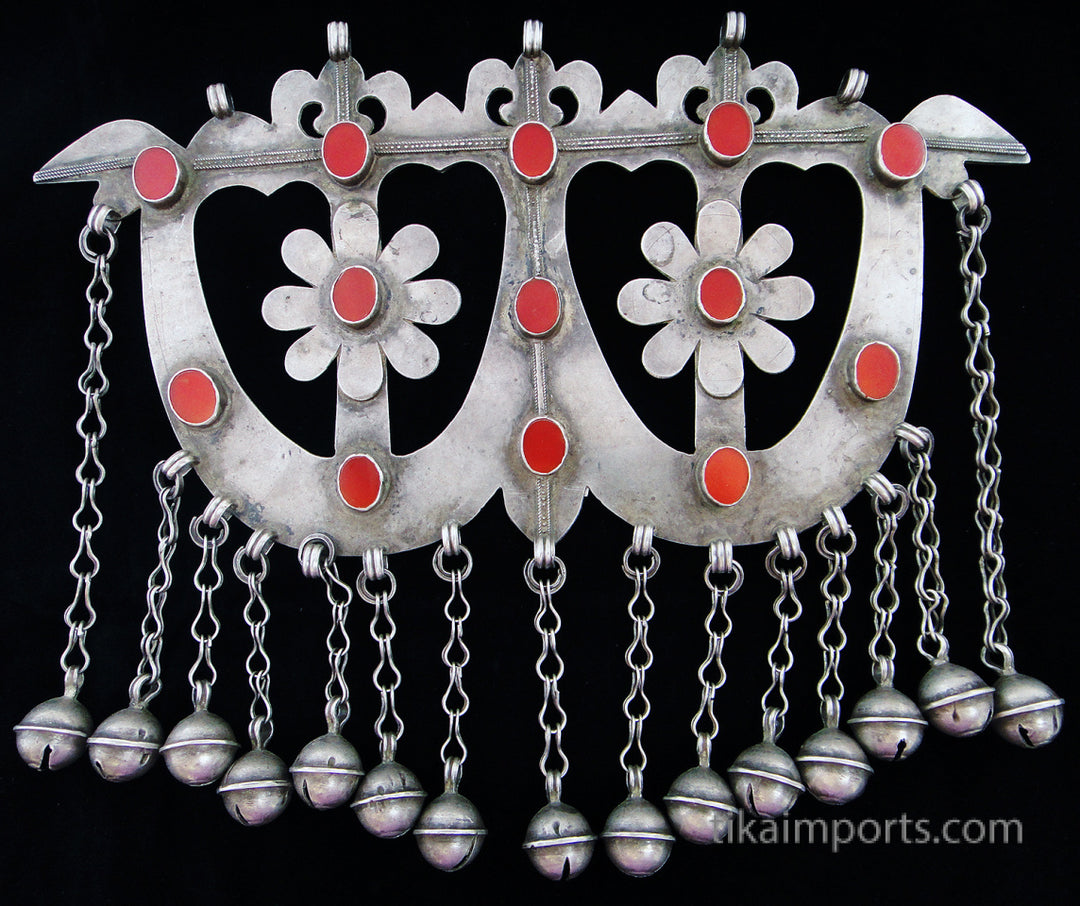 Antique Afghani Silver Ornament