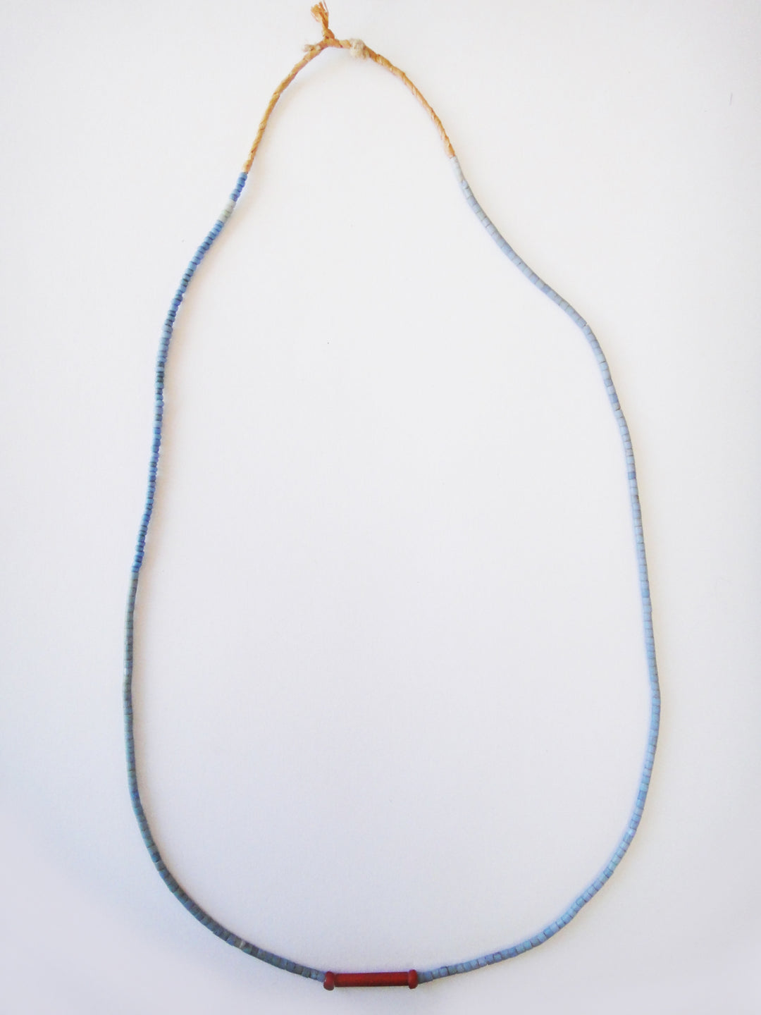 Small Blue Glass African Trade Bead Strands