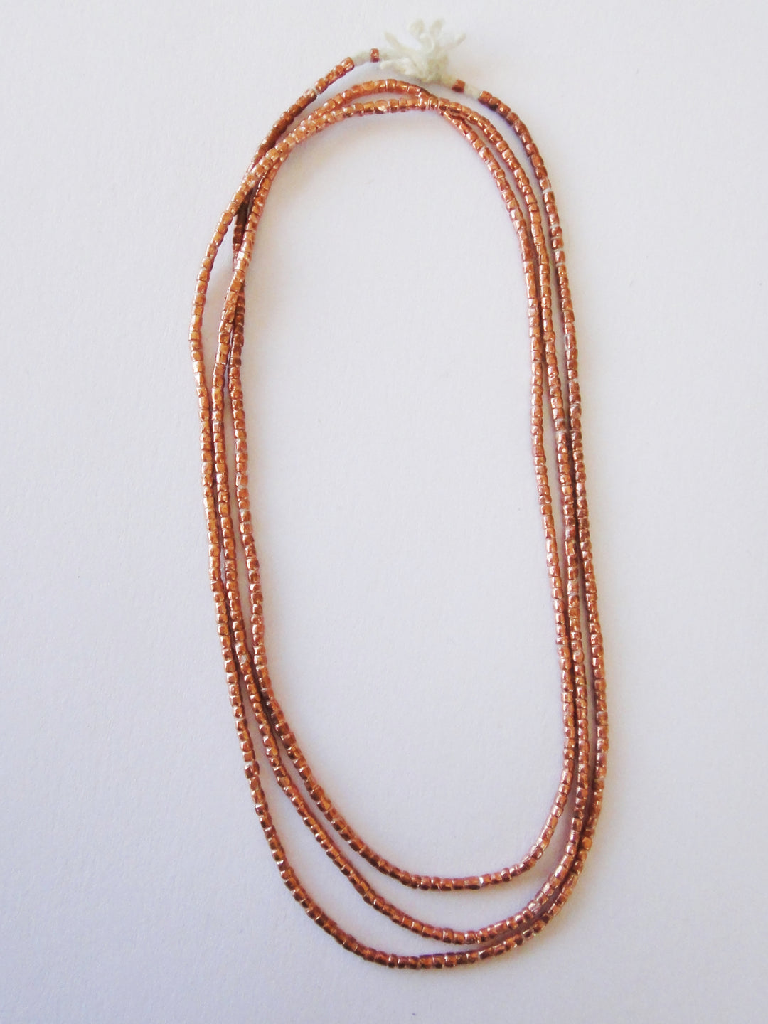 Copper African Thread Beads