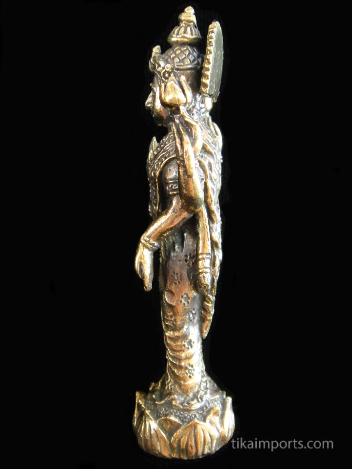 Brass Deity Statuette - Large - Standing Lakshmi