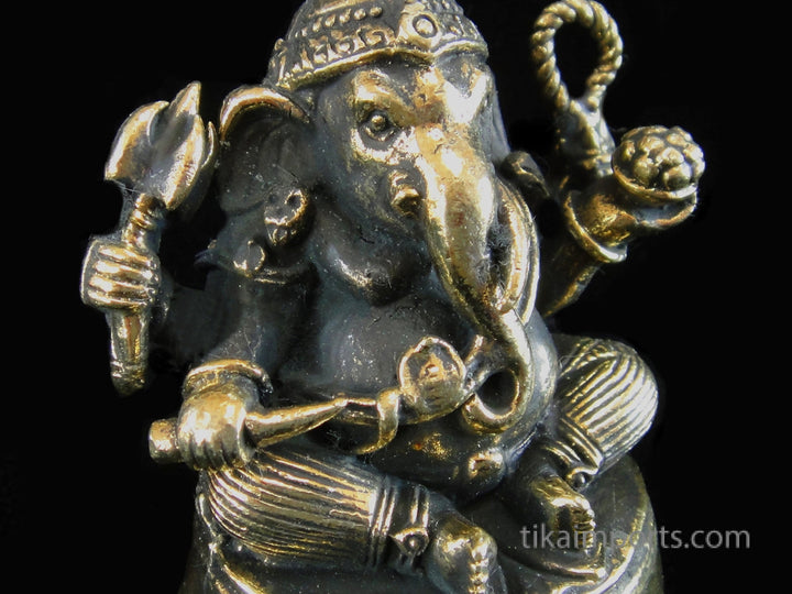 Brass Deity Statuette - Large - Ganesh