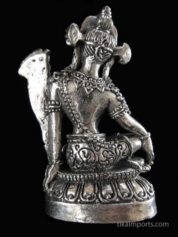 Brass Deity Statuette - Medium - Indra