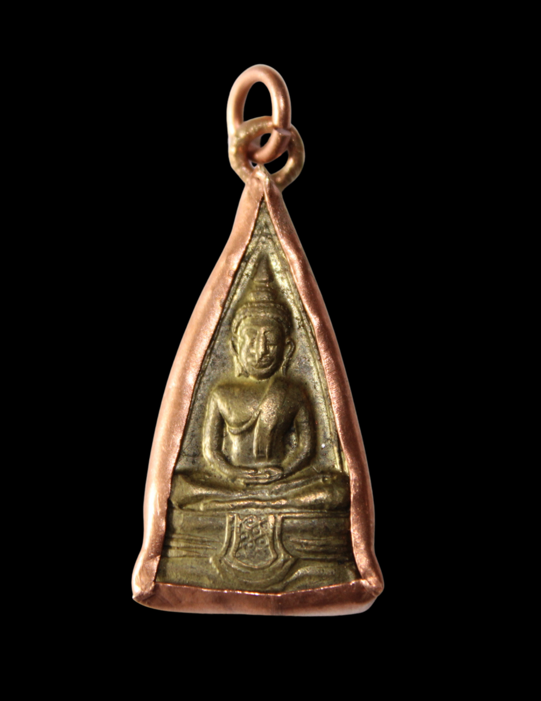 Brass Deity Pendant- Buddha