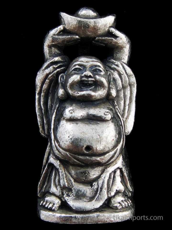 Brass Deity Pendant- Laughing Buddha