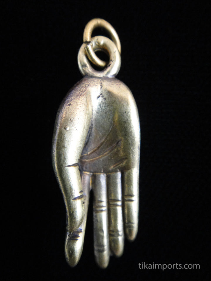 Brass Deity Pendant- Buddha Hand