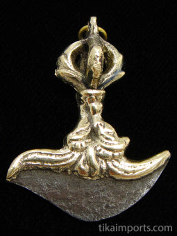 Brass Deity Pendant- Kartika
