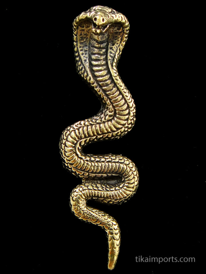 Brass Deity Pendant- Snake