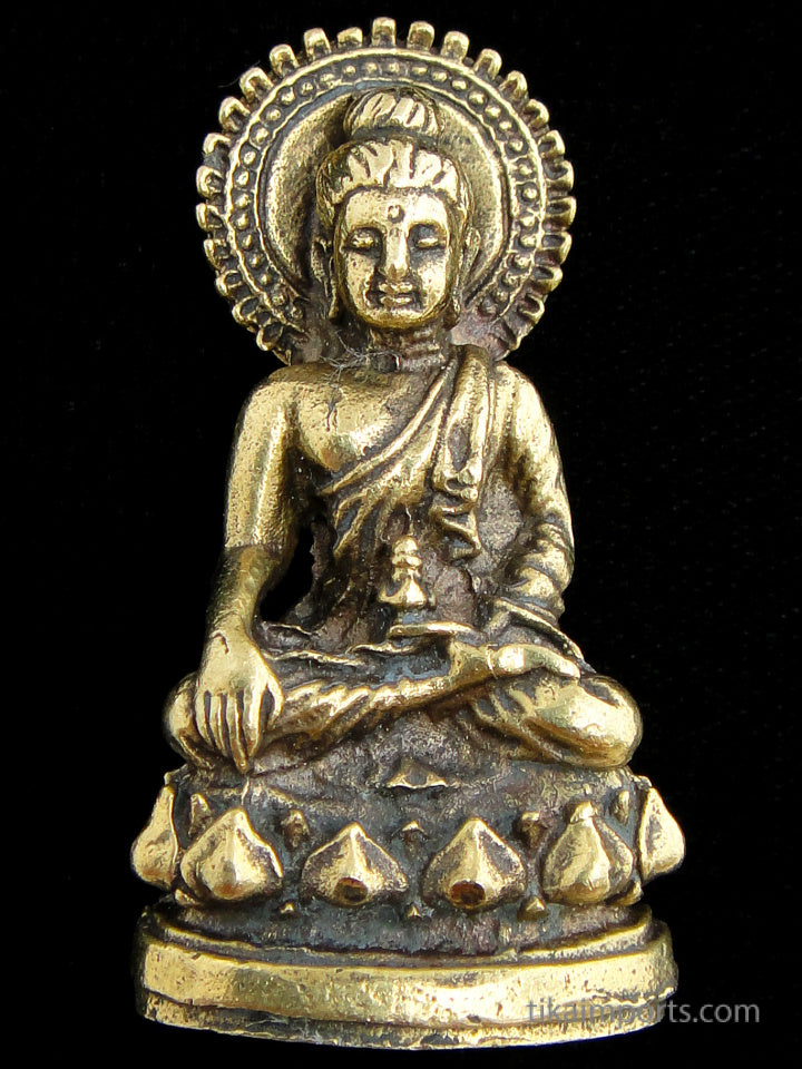 Brass Deity Statuette- Small -Buddha