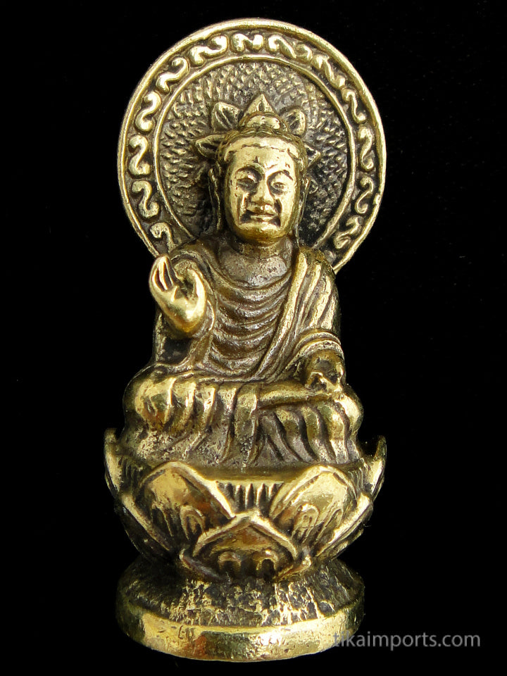 Brass Deity Statuette- Small -Buddha