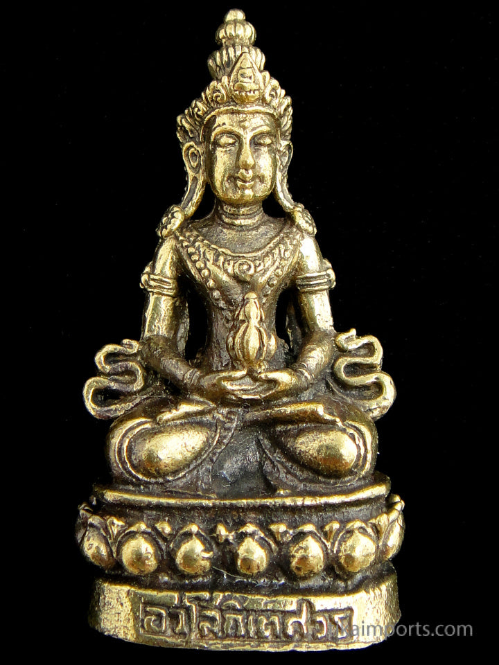 Brass Deity Statuette- Small -Avalokiteshvara