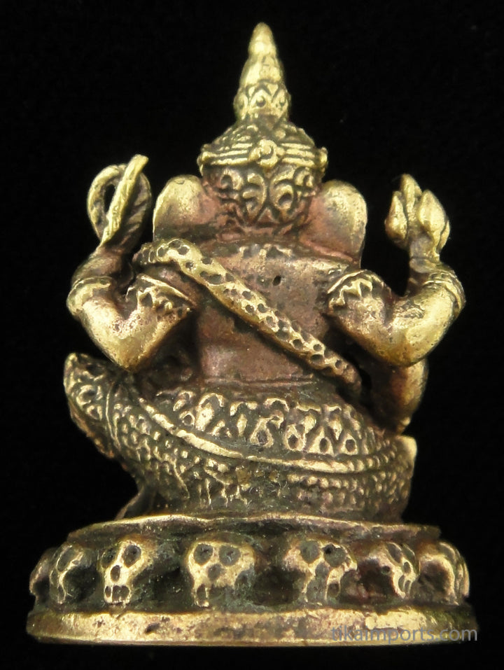 Brass Deity Statuette- Ganesh
