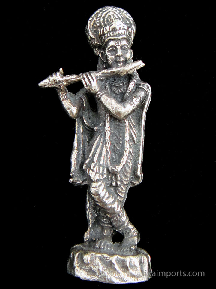 Brass Deity Statuette- Krishna