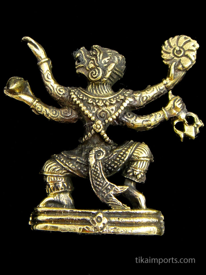 Brass Deity Statuette- Hanuman